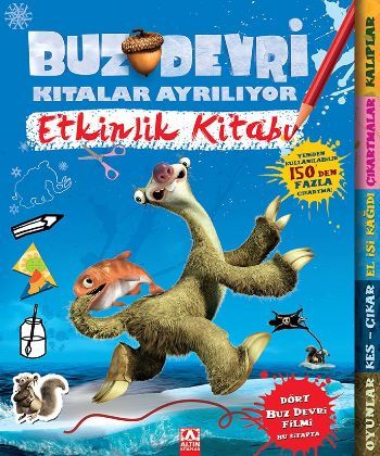 Buz Devri Kıtalar Ayrılıyor; Etkinlik Kitabı - Emily Stead