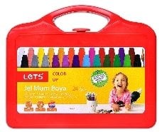 Lets 24 Renk Jel Mum Boya