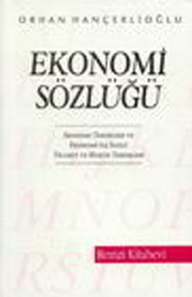Ekonomi Sözlüğü, Orhan Hançerlioğlu, Remzi Kitabevi