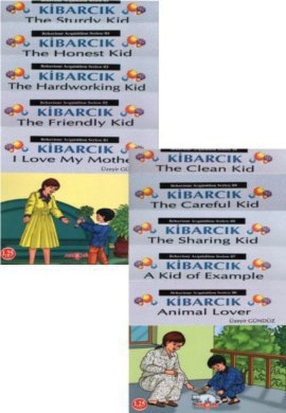 Kibarcık Davranış Kazandırma Dizisi 10 Kitap, Üzeyir Gündüz