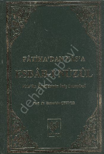 Fatiha' Dan – Nas'A Esbab-I Nüzul ( Kitap Kağıdı ) 2 Cilt Takımı , Çağrı Yayınları