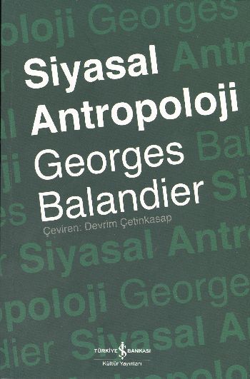 Siyasal Antropoloji, Georges Balandier