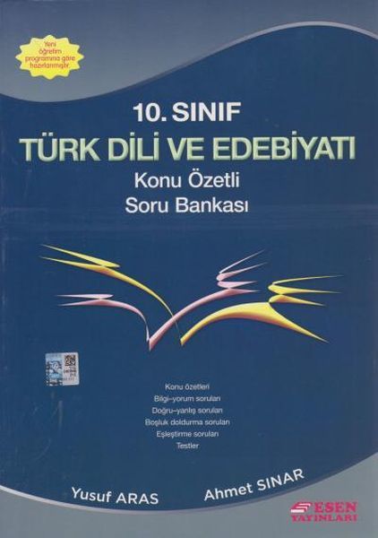 Esen 10. Sınıf Türk Dili ve Edebiyatı Konu Özetli Soru Bankası