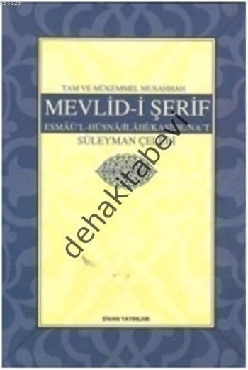 Tam Ve Mükemmel Musahhah Mevlid-İ Şerif Roman Boy, Divan Yayınları