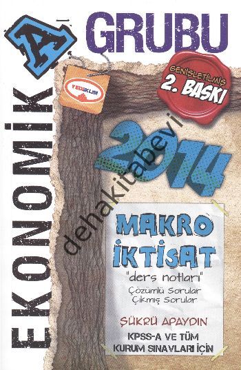 2014 / A Grubu Ekonomik Makro İktisat