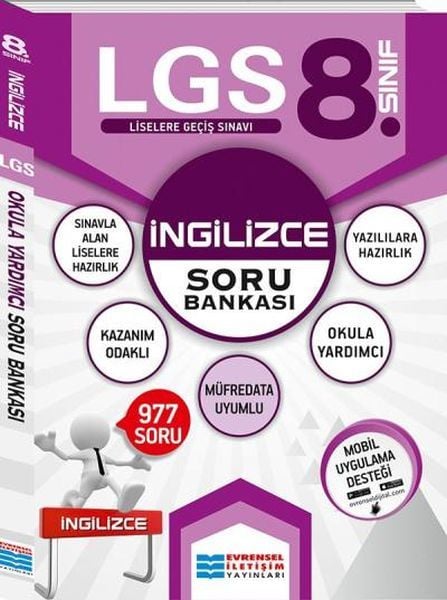 Evrensel 8. Sınıf LGS İngilizce Soru Bankası