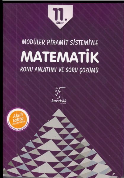Karekök 11. Sınıf Modüler Piramit Sistemiyle Matematik Konu Anlatımı ve Soru Çözümü