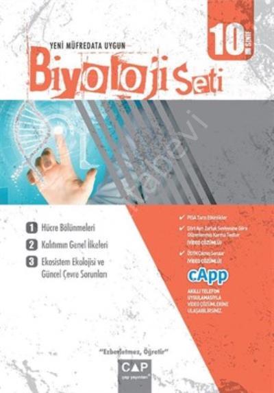 10.Sınıf Anadolu Biyoloji Seti - 2019-20, Çap Yayınları