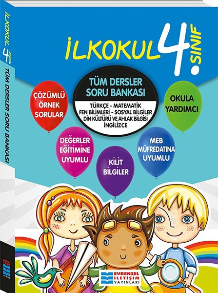 Evrensel İletişim 4. Sınıf Tüm Dersler Soru Bankası