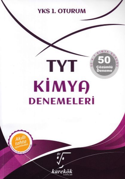 Karekök 2019 YKS 1. Oturum TYT Kimya Denemeleri