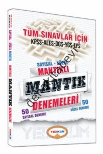 Tüm Sınavlar İçin Sayısal Sözel Mantık Denemeleri 50 Sayısal Deneme