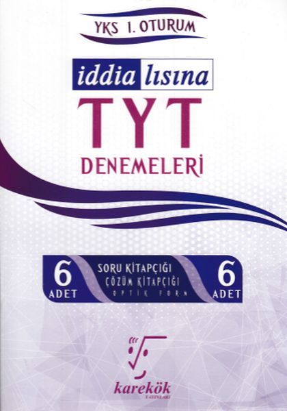 Karekök 6'lı TYT Denemeleri YKS 1. Oturum