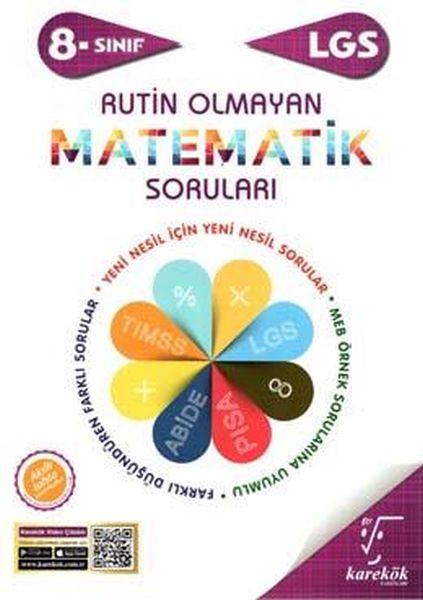 Karekök 8. Sınıf LGS Rutin Olmayan Matematik Soruları