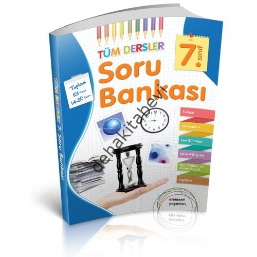 7. Sınıf Tüm Dersler Soru Bankası, Element Yayınları