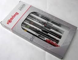 Rotring Isograph Set 0.2-0.3-0.5 +0.5 Tikky Junior
