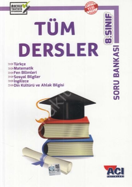 8. Sınıf LGS Tüm Dersler Soru Bankası, Açı Yayınları