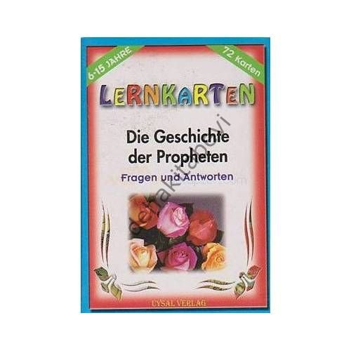 LERNKARTEN - Die Geschichte der Propheten, 6-15 Jahre, (Peygamberler Tarihi)