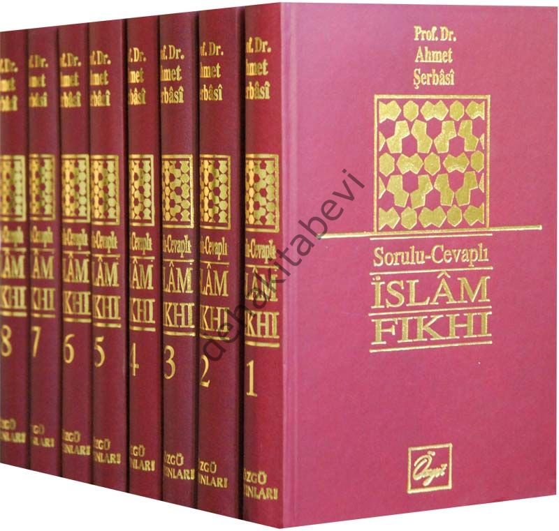 Sorulu Cevaplı İslam Fıkhı, Ahmet Şerbasi, 8 Cilt