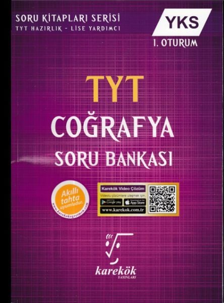 Karekök YKS 1. Oturum TYT Coğrafya Soru Bankası