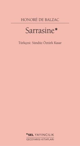 Sarrasine, Honore de Balzac