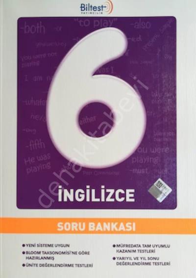 6. SINIF İNGİLİZCE BİLTEST SORU BANKASI, Bilfen Yayıncılık