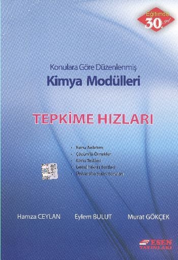 Kimya Modülleri Tepkime Hızları - Nevzat Asma