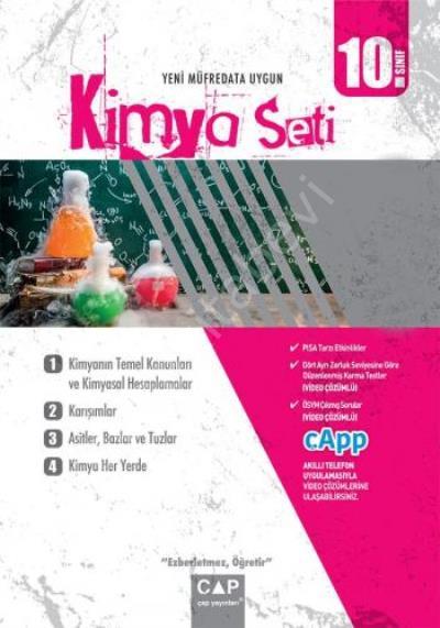 10.Sınıf Anadolu Kimya Seti - 2019-20, Çap Yayınları