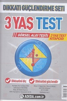 DGS 3 Yaş Görsel Algı Testi, Adeda Yayıncılık