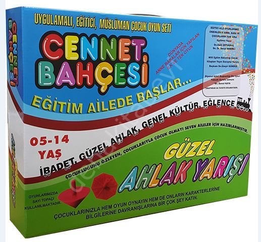 Cennet Bahçesi / Güzel Ahlak Yarışı (İkili Masa Oyun Seti)