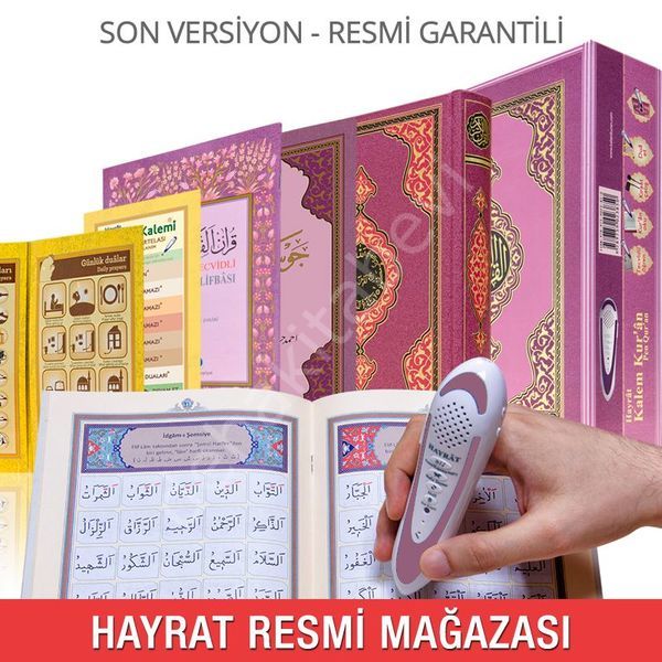 Hayrat Neşriyat  Orta Boy Kur'an Okuyan Kalem ( Lila)