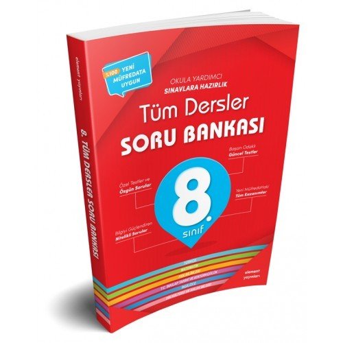 Tüm Dersler Soru Bankası 8.Sınıf, Element