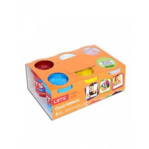 Lets 6 Renk Oyun Hamuru 840 gr. L-8350