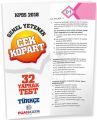 2018 KPSS Genel Yetenek Türkçe Çek Kopart Yaprak Test