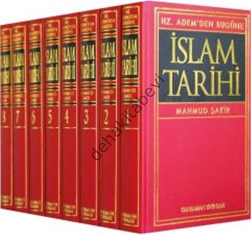 Hz. Adem'den Bugüne İslam Tarihi, 8 Cilt, Ciltli, Mahmud Şakir