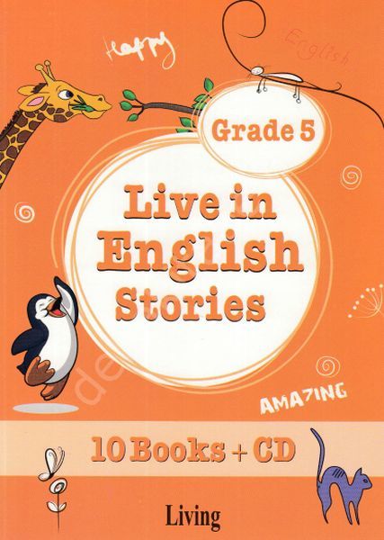 Live in English Stories Grade 5 (10 Books-Cd)