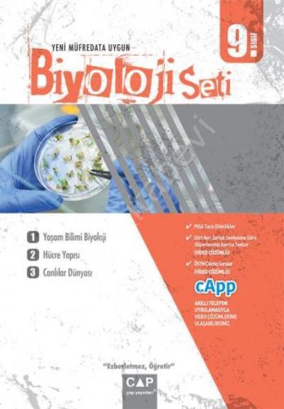 9.Sınıf Anadolu Biyoloji Seti - 2019-20, Çap Yayınları