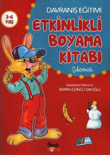 Etkinlikli Boyama Kitabı (Çıkartmalı), Berrin Göncü Işıkoğlu