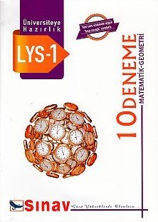 LYS 1 Matematik Geometri 10 Deneme, Sınav Yayınları