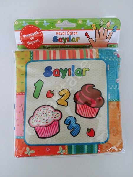 Haydi Öğren - Sayılar   (Kumaş Kitap), Net Çocuk