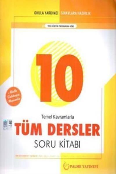 Palme 10. Sınıf Tüm Dersler Soru Kitabı