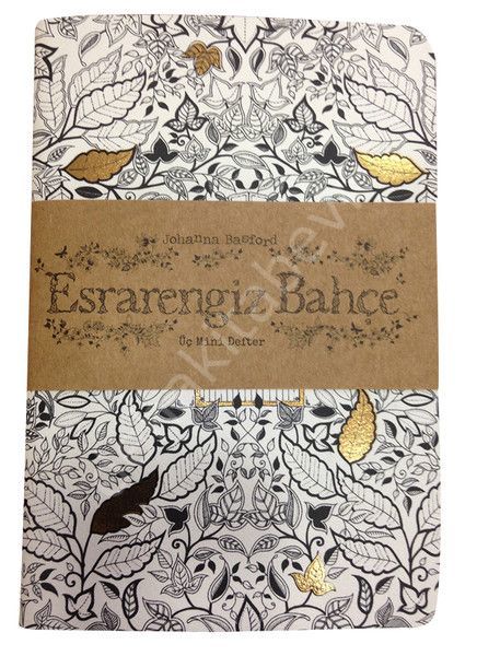 ESRARENGİZ BAHÇE ÜÇLÜ MİNİ DEFTER