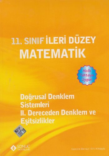 Sonuç 11. Sınıf İleri Düzey Matematik