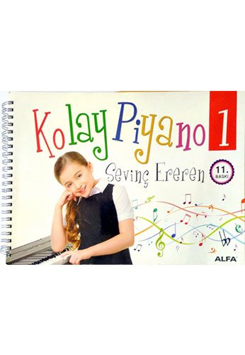 Kolay Piyano 1, Alfa Yayınları