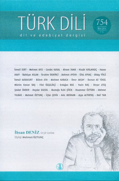 Türk Dili Dergisi Sayı 754