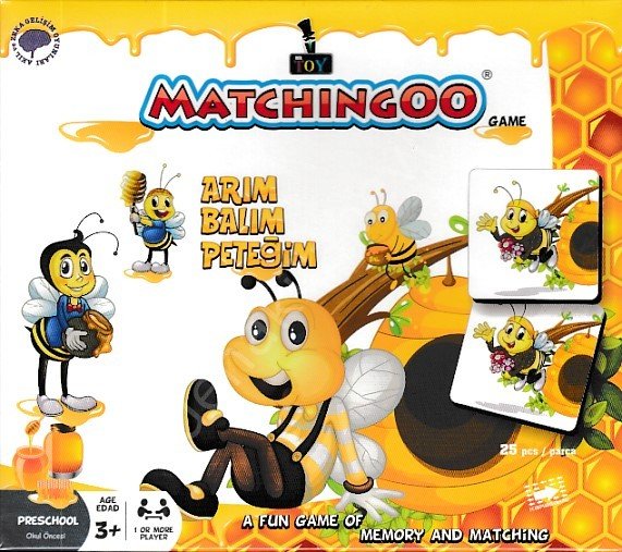 Matchingoo Eşleştirme Kartları - Arım Balım Peteğim, Matchingoo