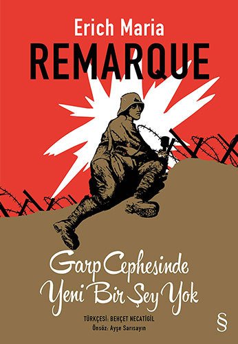 Garp Cephesinde Yeni Bir Şey Yok (Ciltli), Erich Maria Remarque