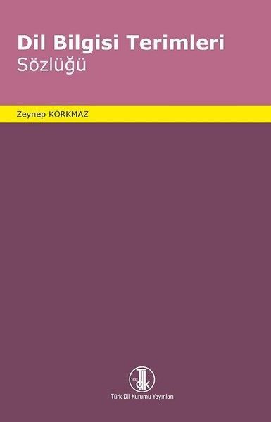 Dil Bilgisi Terimleri Sözlüğü Ciltli
