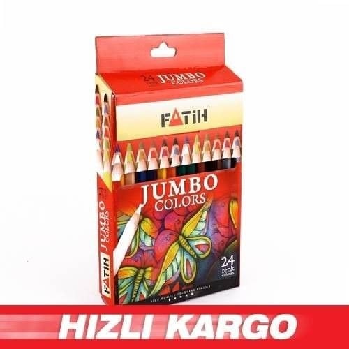 Fatih 24 Renk Jumbo Boya Kalemi