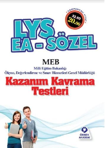 Örnek Akademi LYS EA Sözel Kazanım Kavrama Testleri