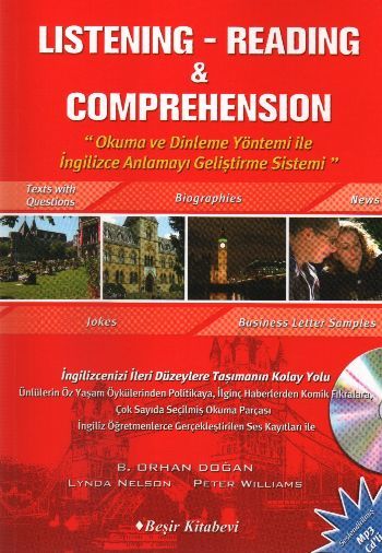 Listening Reading Comprehension 6 Adet Audio CD ile Birlikte